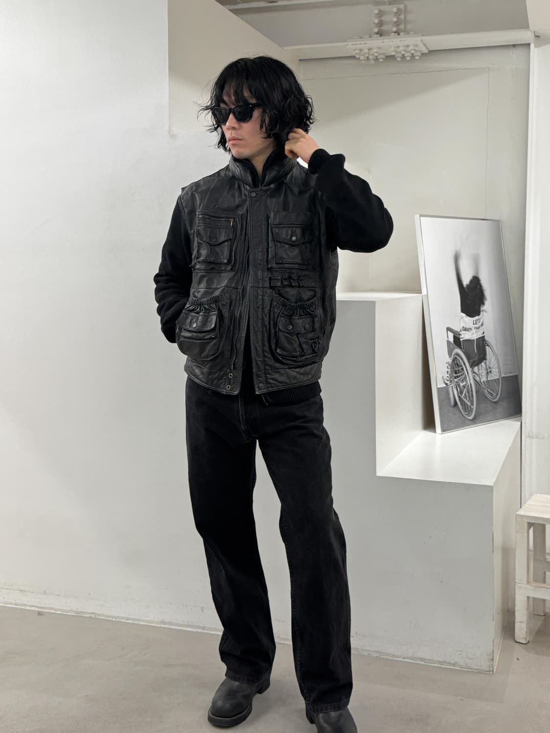 빈티지 레더 베스트 상품이미지1