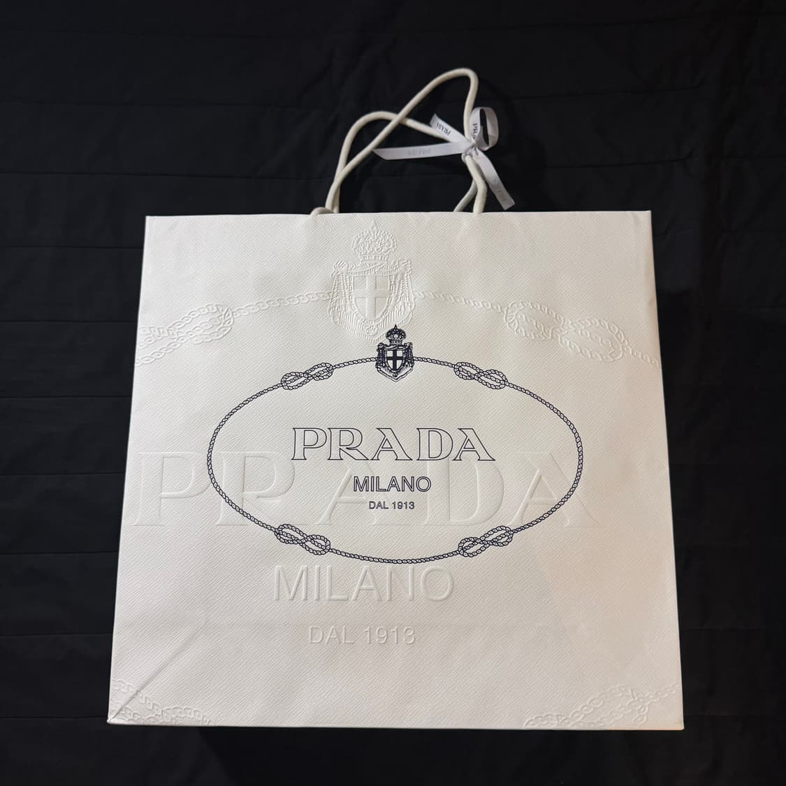 프라다 컬랩스 리나일론 스웨이드 아이보리 7.5 상품이미지6