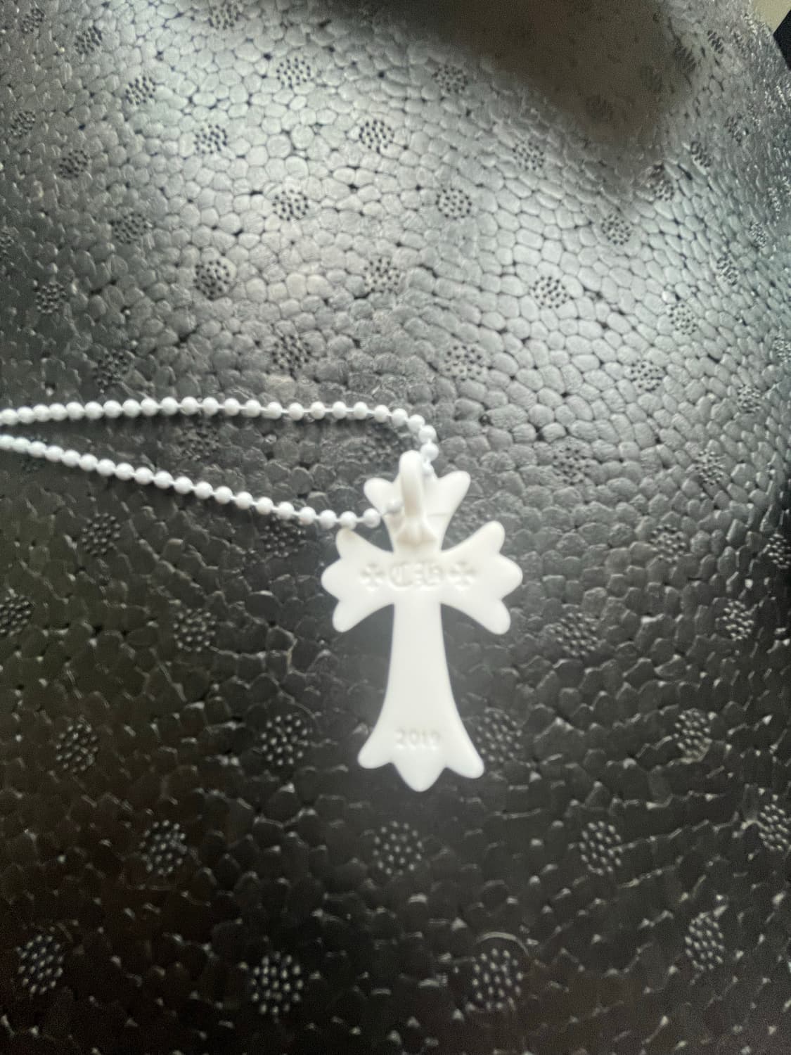 크롬하츠 실리크롬 화이트 목걸이 상품이미지2