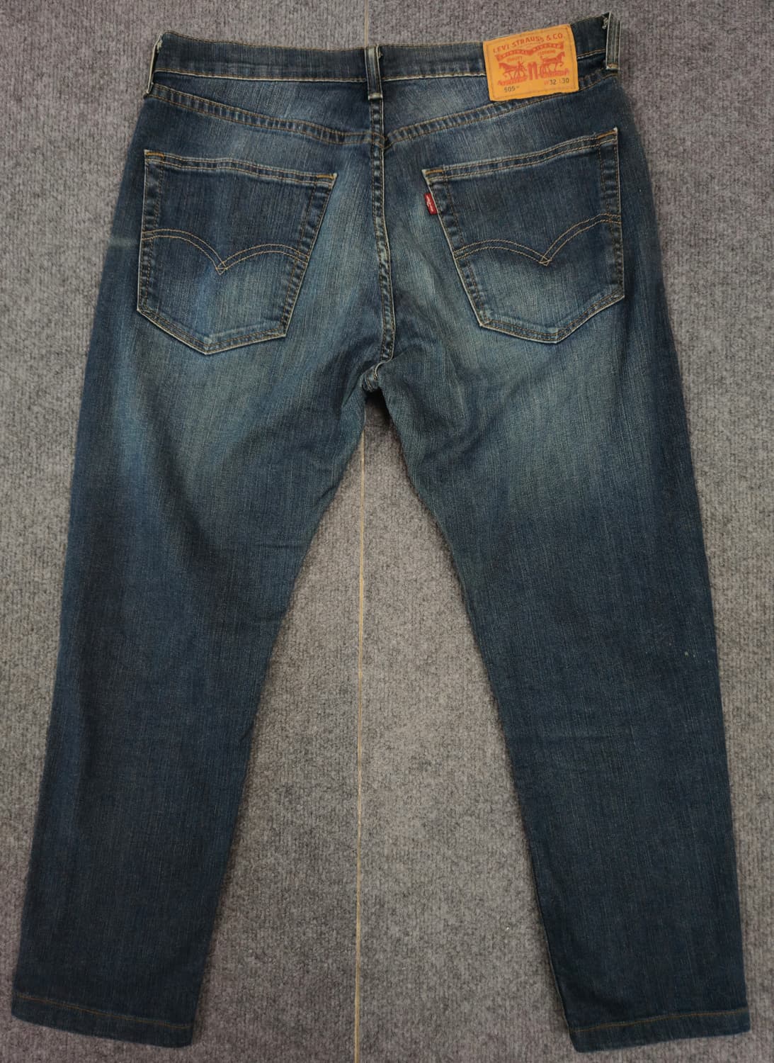 리바이스 505 W32 L30 테이퍼드핏 데님 팬츠 상품이미지3