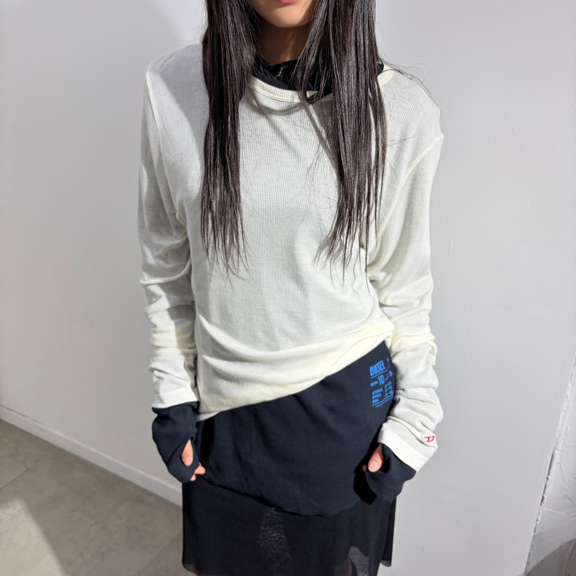 디젤 레이어드 긴팔티셔츠 상품이미지3