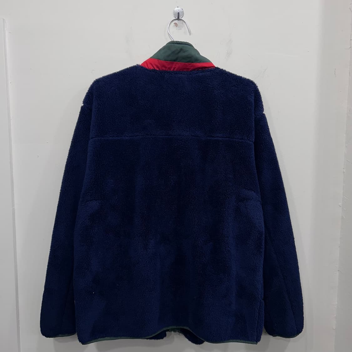 모노폴리 체스트포켓 배색 모헤어 플리스 상품이미지5