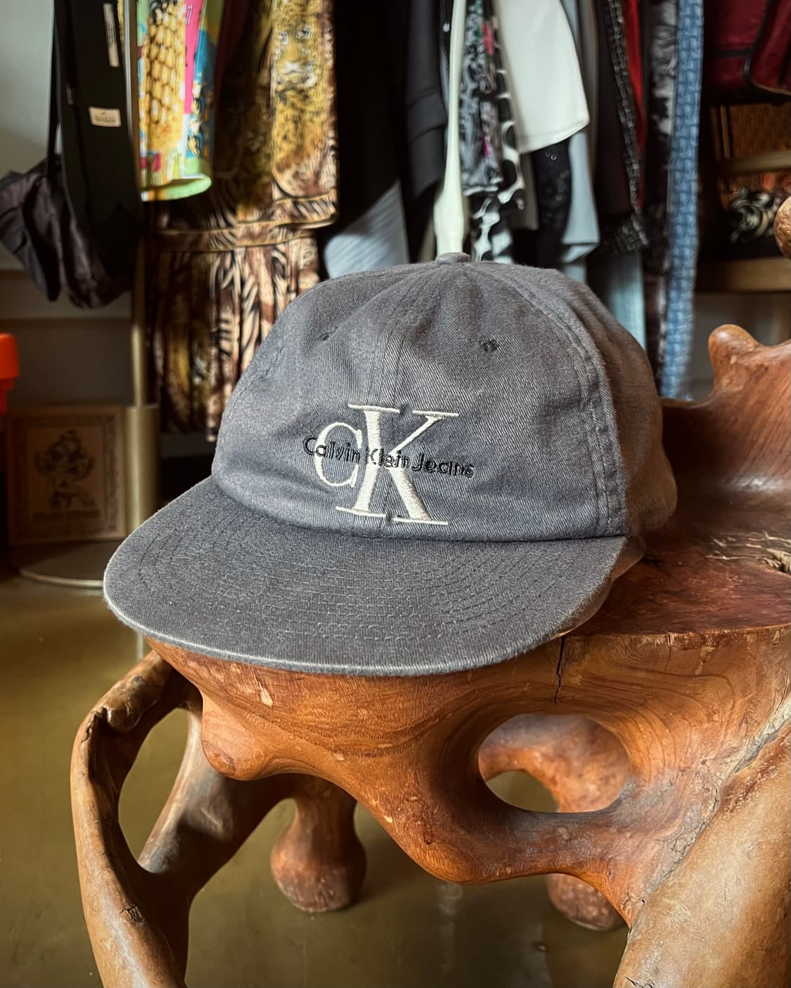Late 90s-Early 00s Old C.K Trucker Cap 상품이미지4