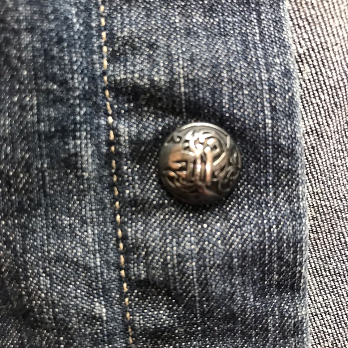 배르사체 크롭 데님자켓 상품이미지4