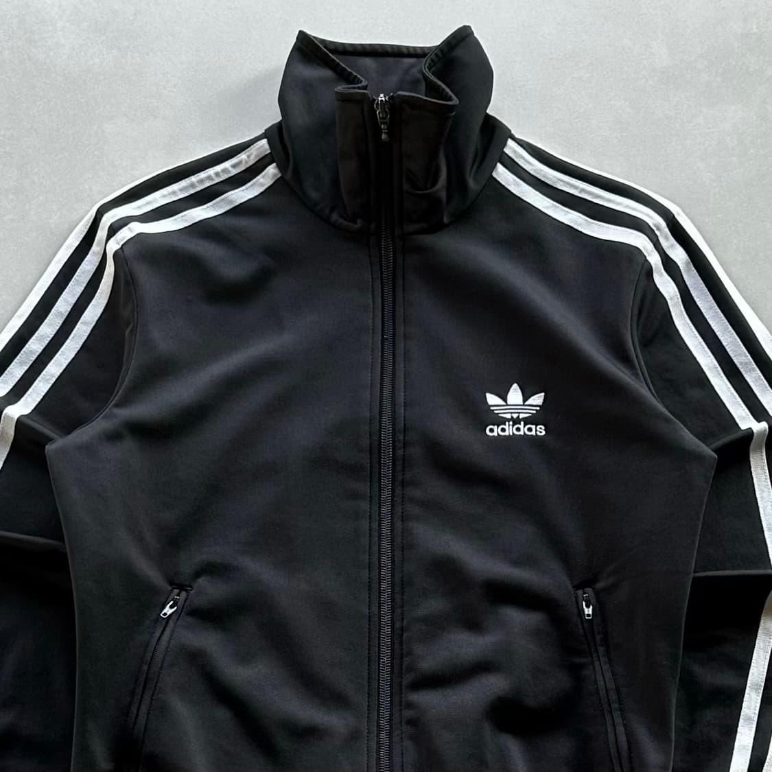 [S]아디다스 여성 파이어버드 블랙 트랙탑 져지 상품이미지3