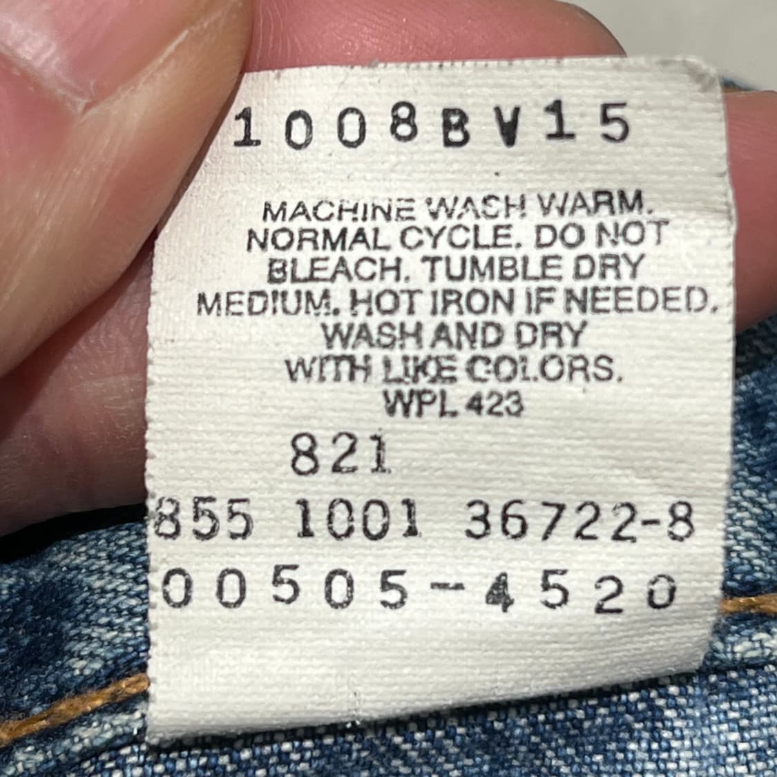 리바이스 505 데님팬츠 s09586 상품이미지8