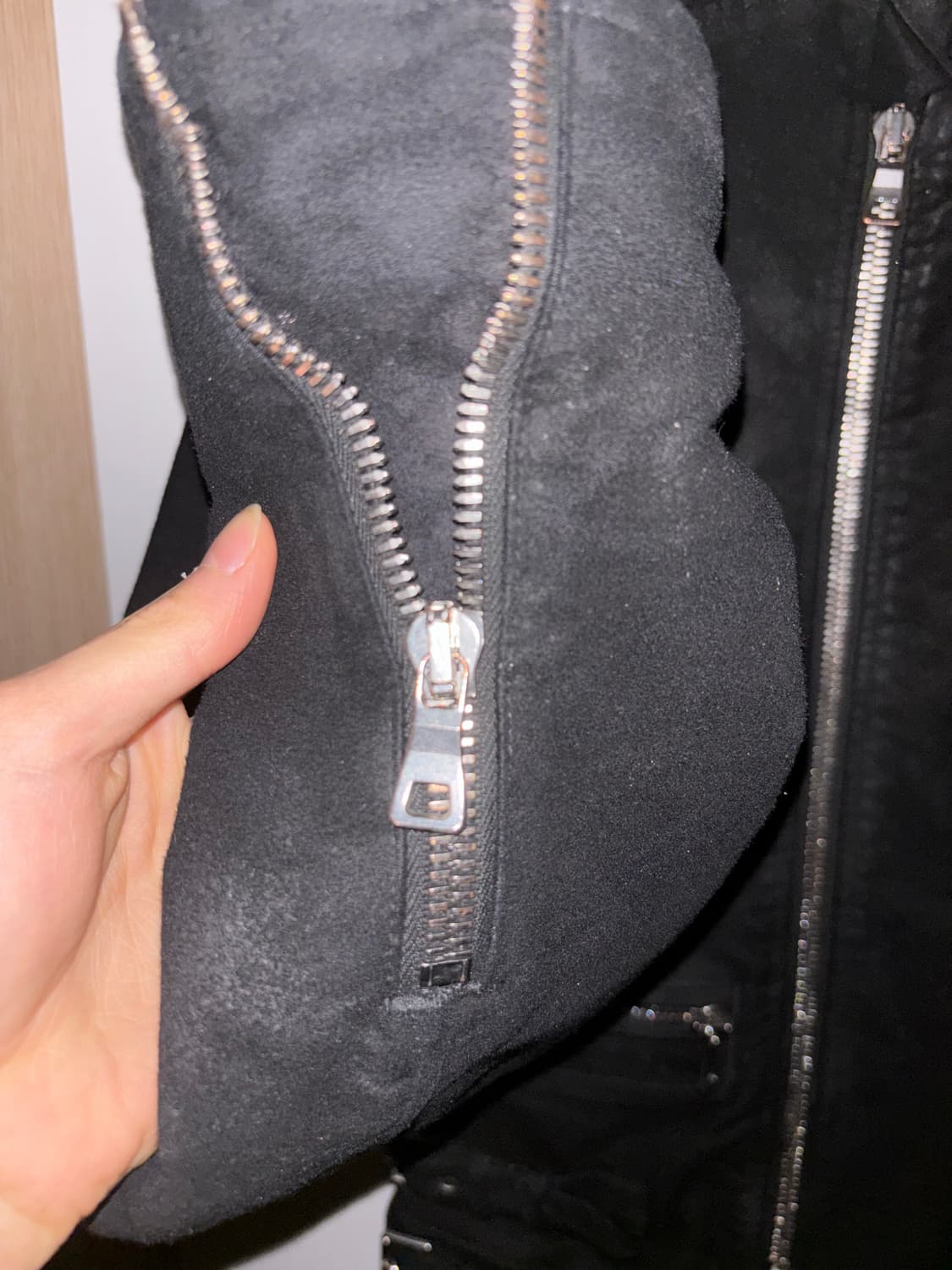 발망 왁스드 몰스킨 라이더자켓 상품이미지2