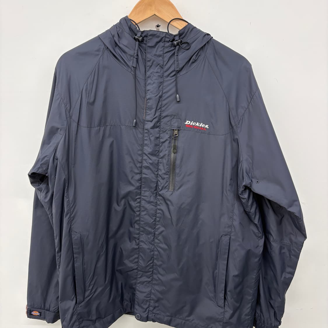 디키즈 네이비 바람막이 후드 자켓 남성 L 상품이미지2