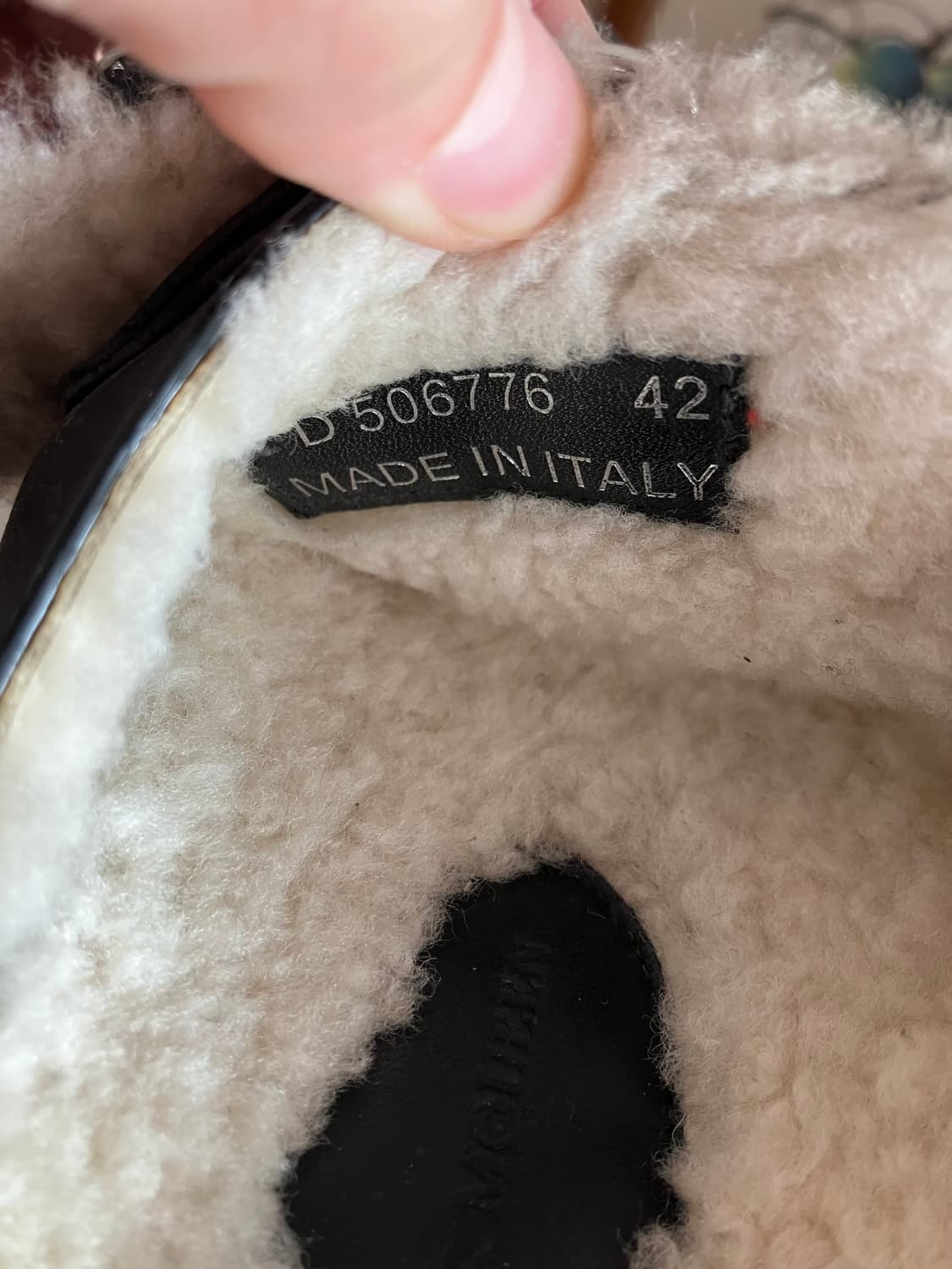 알렉산더 맥퀸 양털 샌들 상품이미지7