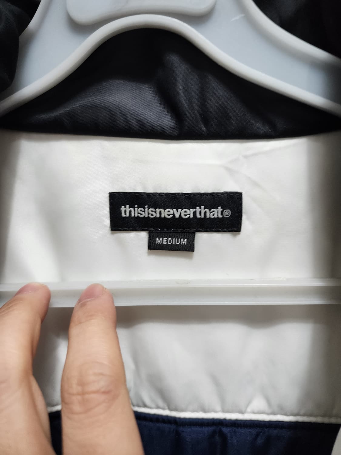 디스이즈네버댓 3m 빅로고 코치자켓 돕바 상품이미지5