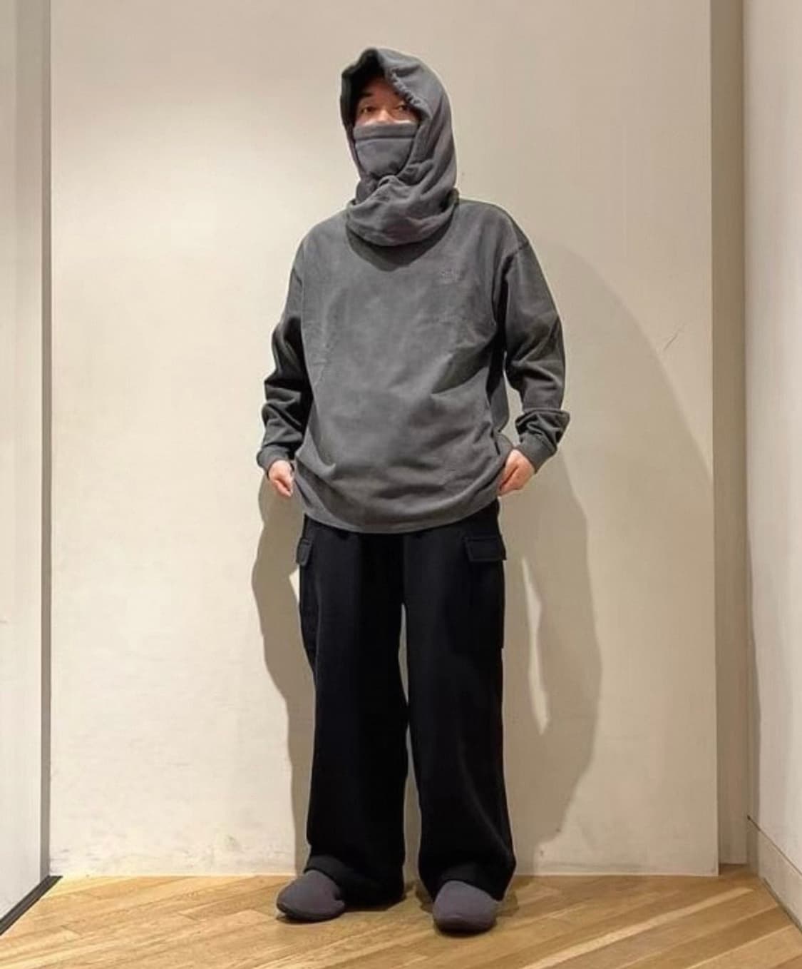 Oneita x beams 피그먼트워싱 티셔츠 상품이미지10