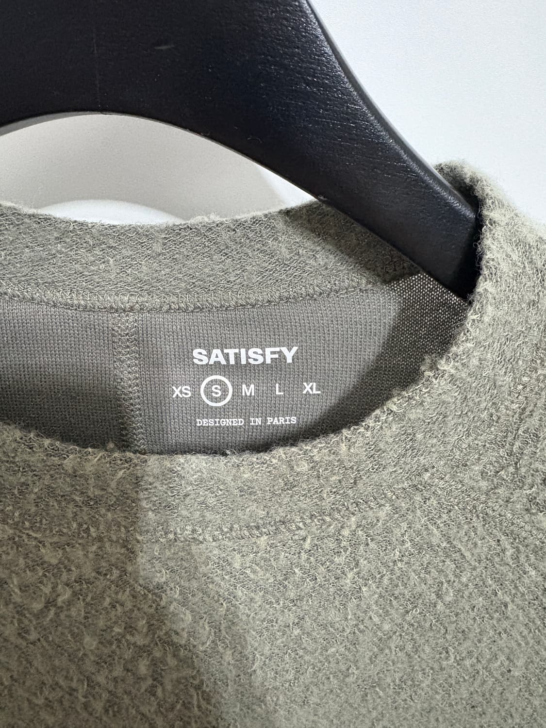 세티스파이 / 퍼즈메리노 롱 티셔츠 베티버 / S 상품이미지3