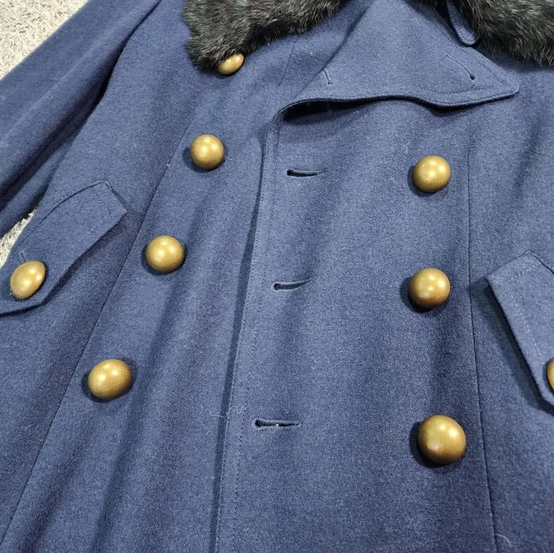 요지야마모토 울 코트 XS 상품이미지3