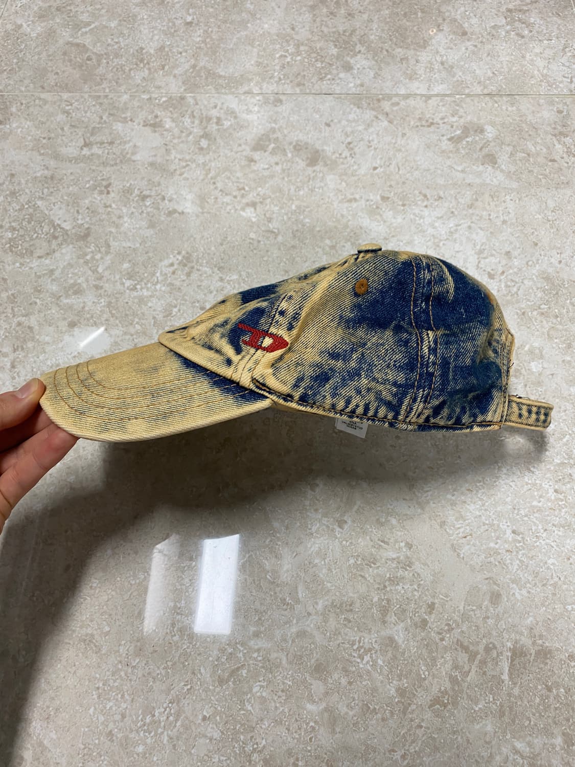 디젤 C-샙 트리티드 데님 볼캡 2 상품이미지2