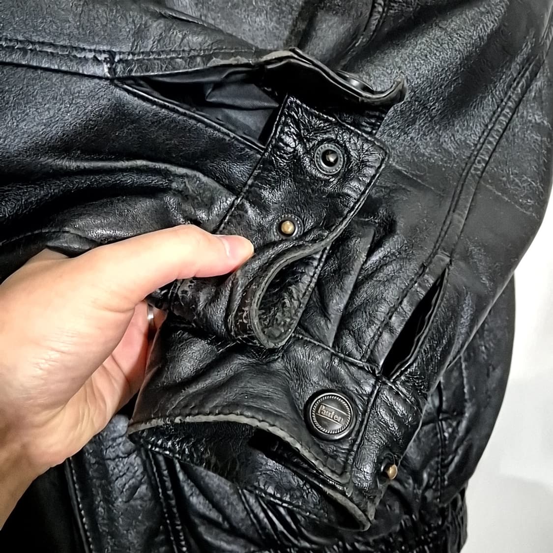 Panter 양가죽 봄버 자켓 상품이미지5