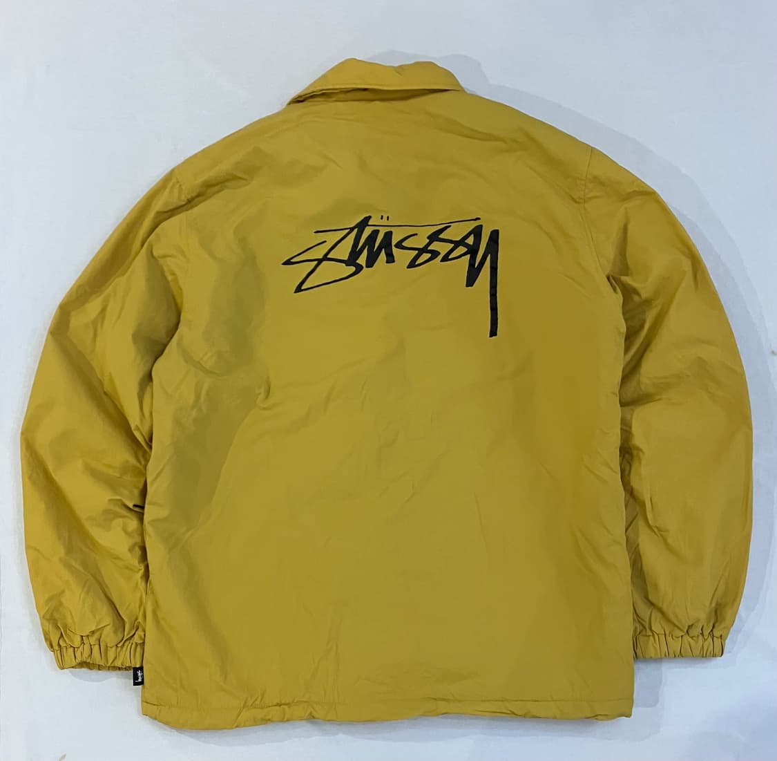 스투시 빈티지 셰르파 양털 코치자켓 플리스 옐로우 상품이미지1