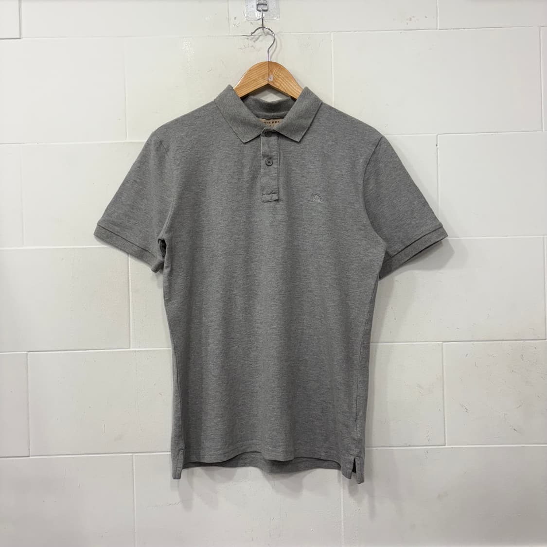 버버리 코튼 폴로셔츠 상품이미지1