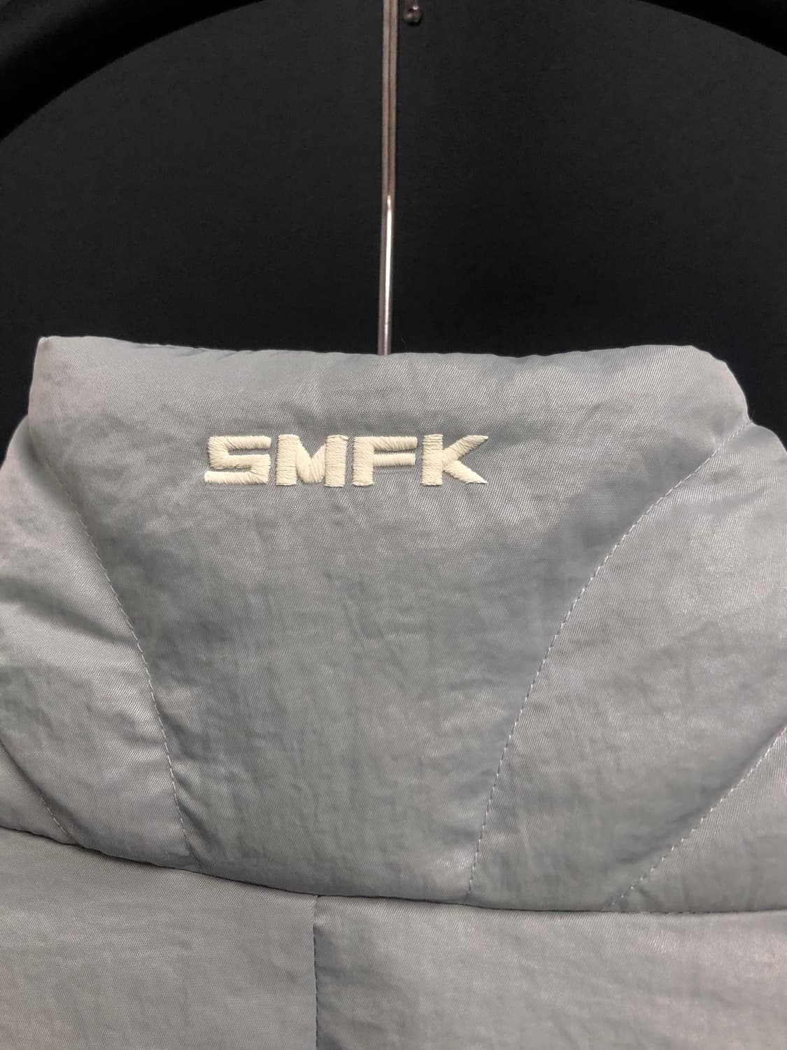 SMFK future storm 실버 와이드 다운 퍼프재킷 패딩 상품이미지3