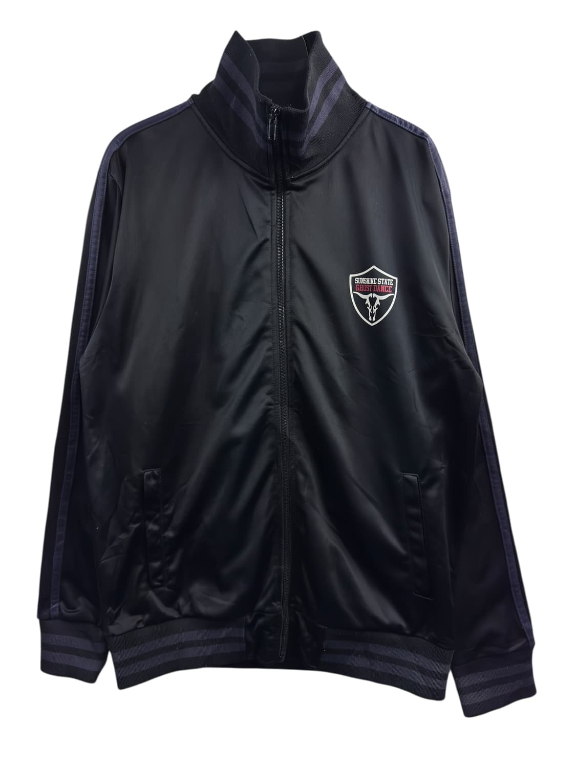 JPN Y2K 스컬 인디안 트랙탑져지1545 상품이미지2