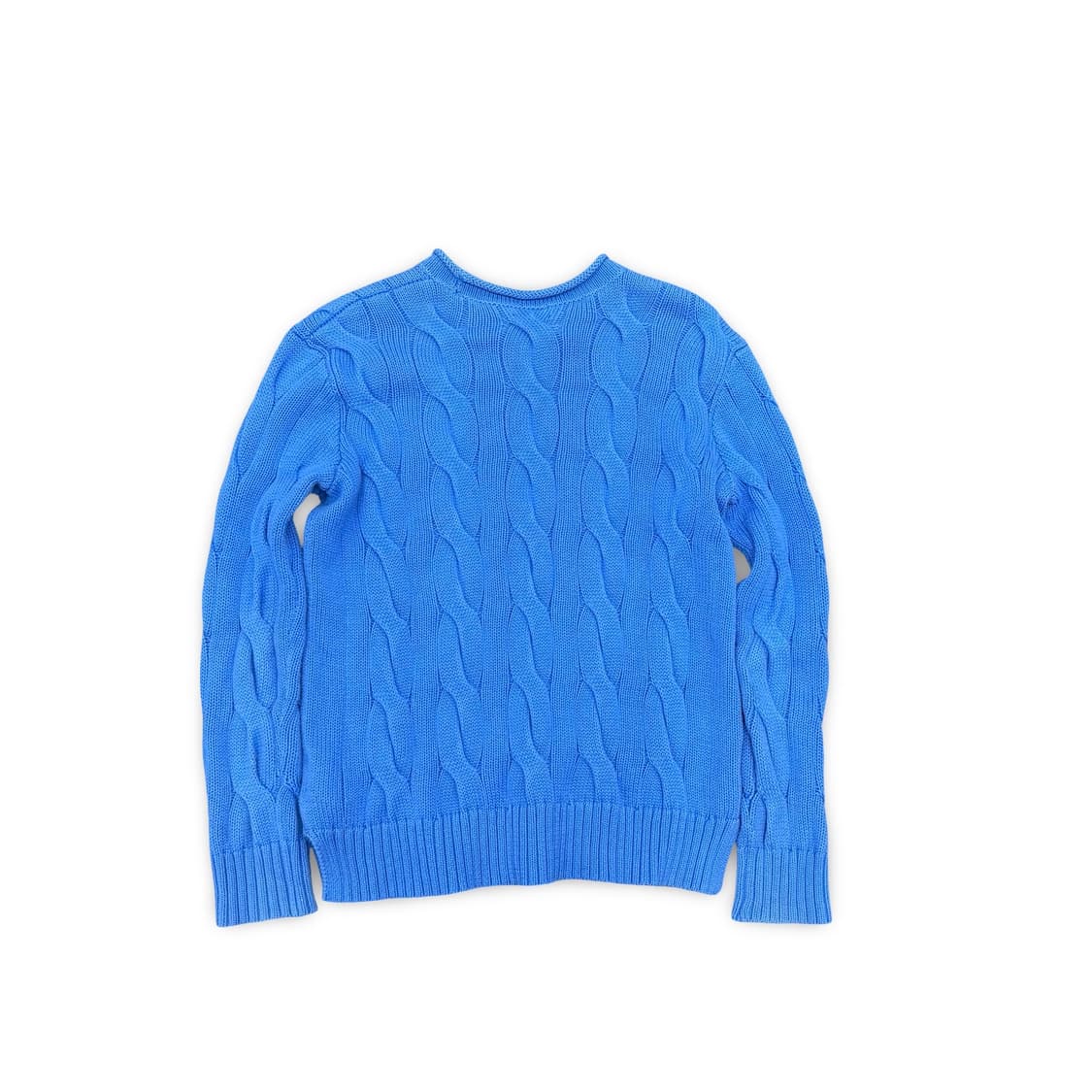 (90)폴로 랄프로렌 케이블 니트 블루 상품이미지2
