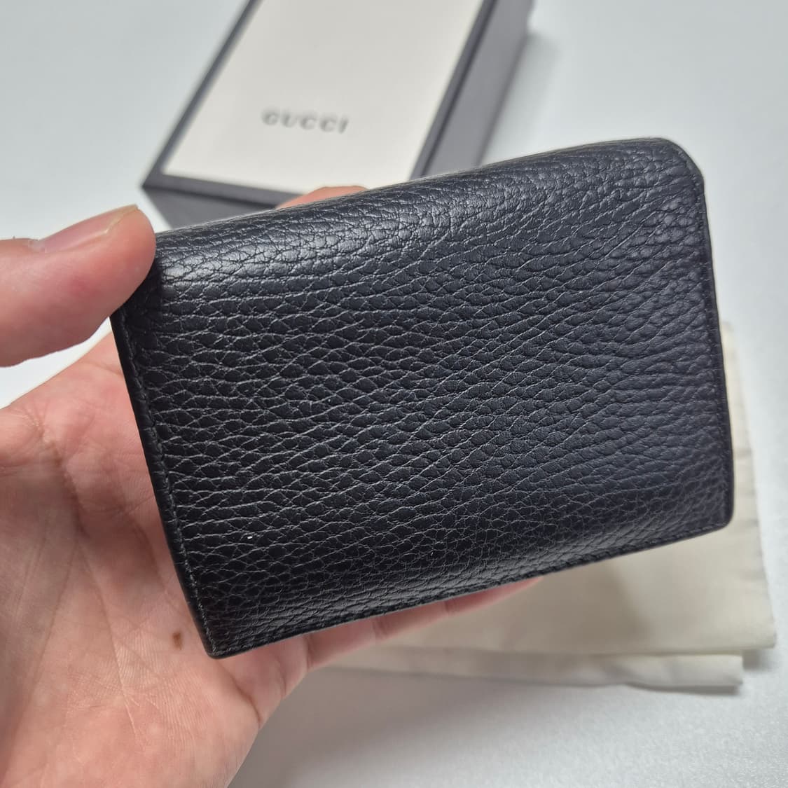 (풀구성/A급) 구찌 GG 마몽 레더 지갑 카드지갑 중지갑 상품이미지3