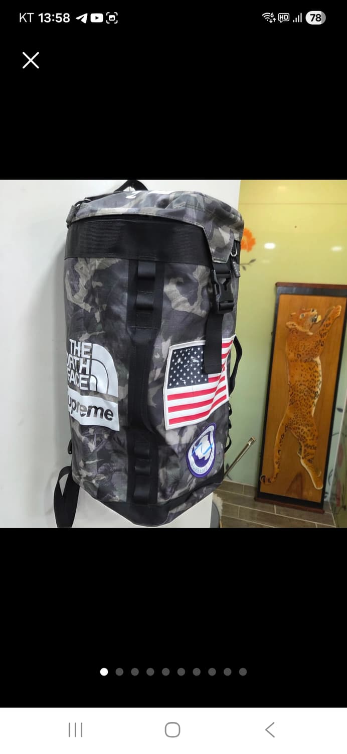 노스페이스X슈프림 카모 백팩 상품이미지1