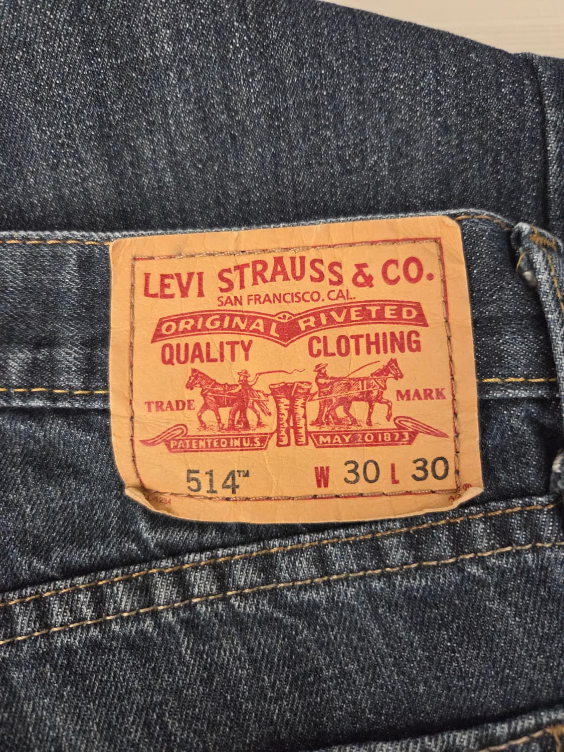 리바이스(Levi's) 514 슬림 스트레이트 청바지 상품이미지6