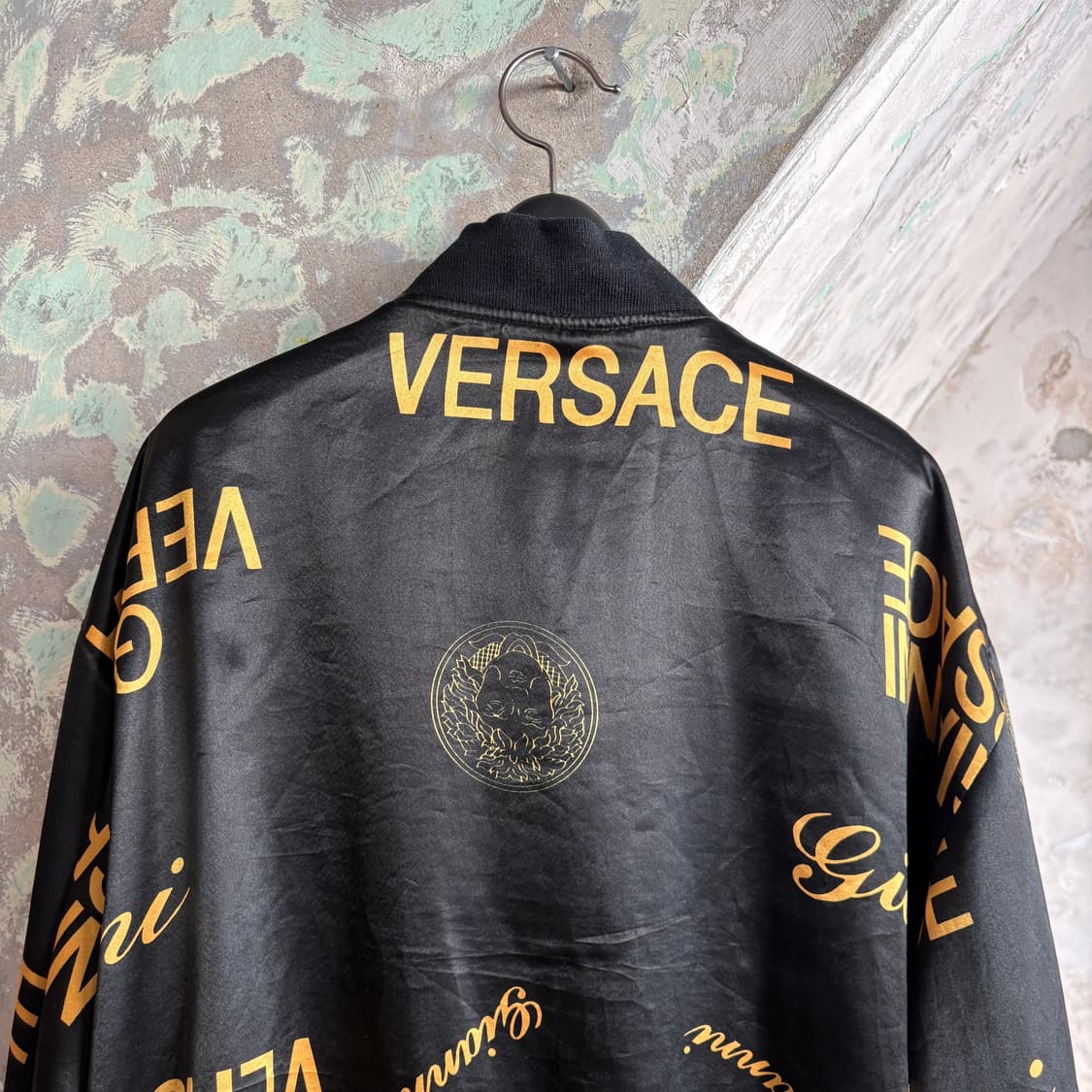 지아니 베르사체 진 꾸띄르 메두사 리버시블 실크 자켓 상품이미지5