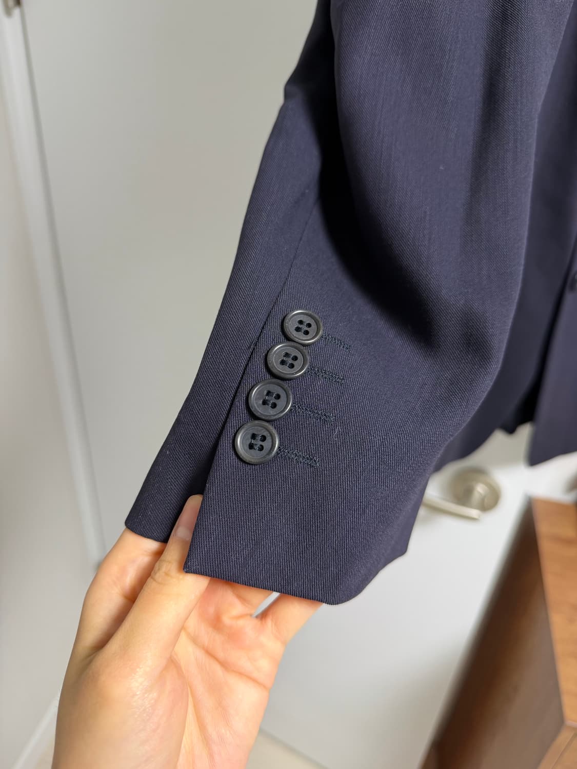 입생로랑 YSL 남성 블레이저 네이비 상품이미지2