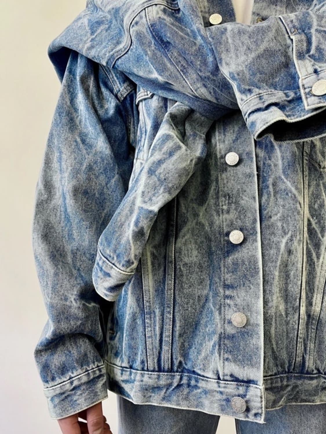 마틴로즈 페레로 블루데님 자켓 / M 상품이미지6