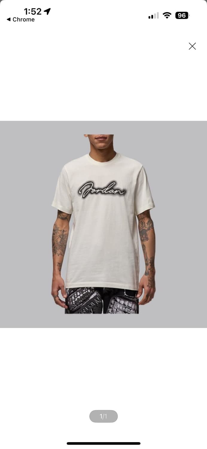 [새상품/XXL] 나이키 조던 남자반팔 40%이상할인 상품이미지1