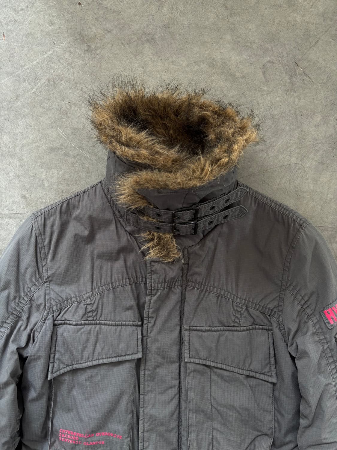 Hysteric Glamour 히스테릭글래머 프리마로프트퍼 트리밍 밀리터 상품이미지6