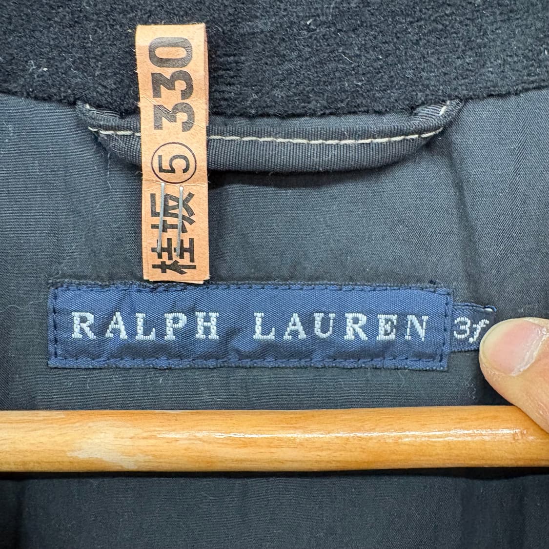 폴로 랄프로렌 블랙 포켓 자켓 남/M 상품이미지4