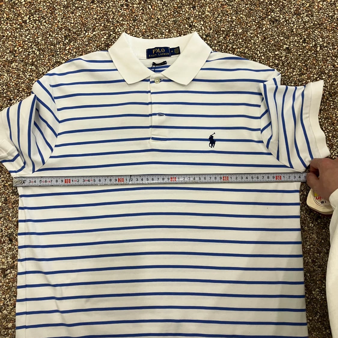 687 폴로 스트라이프 카라 반팔 상품이미지5