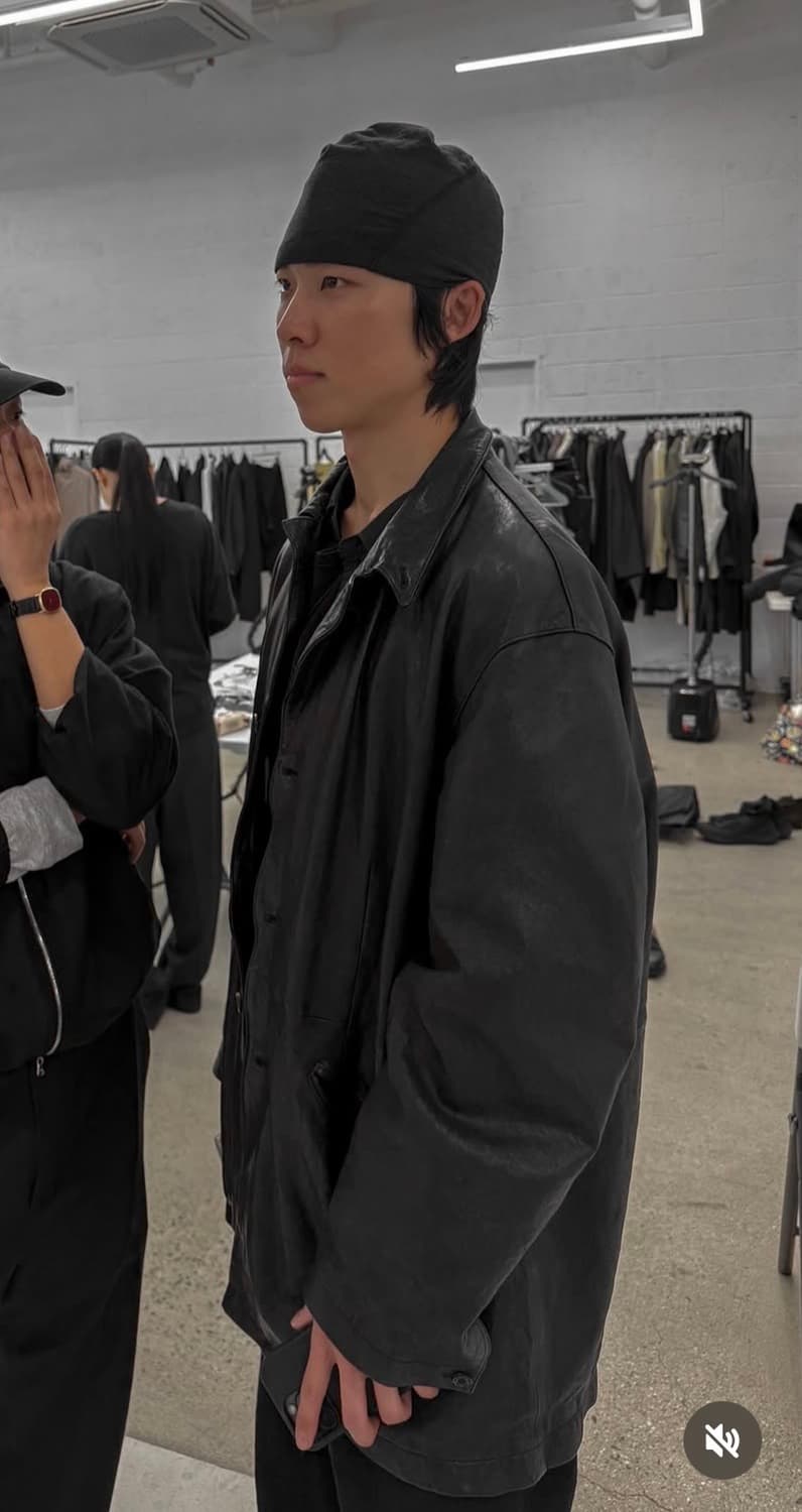 [초판본] 유스 워시드 레더 자켓 S 상품이미지2