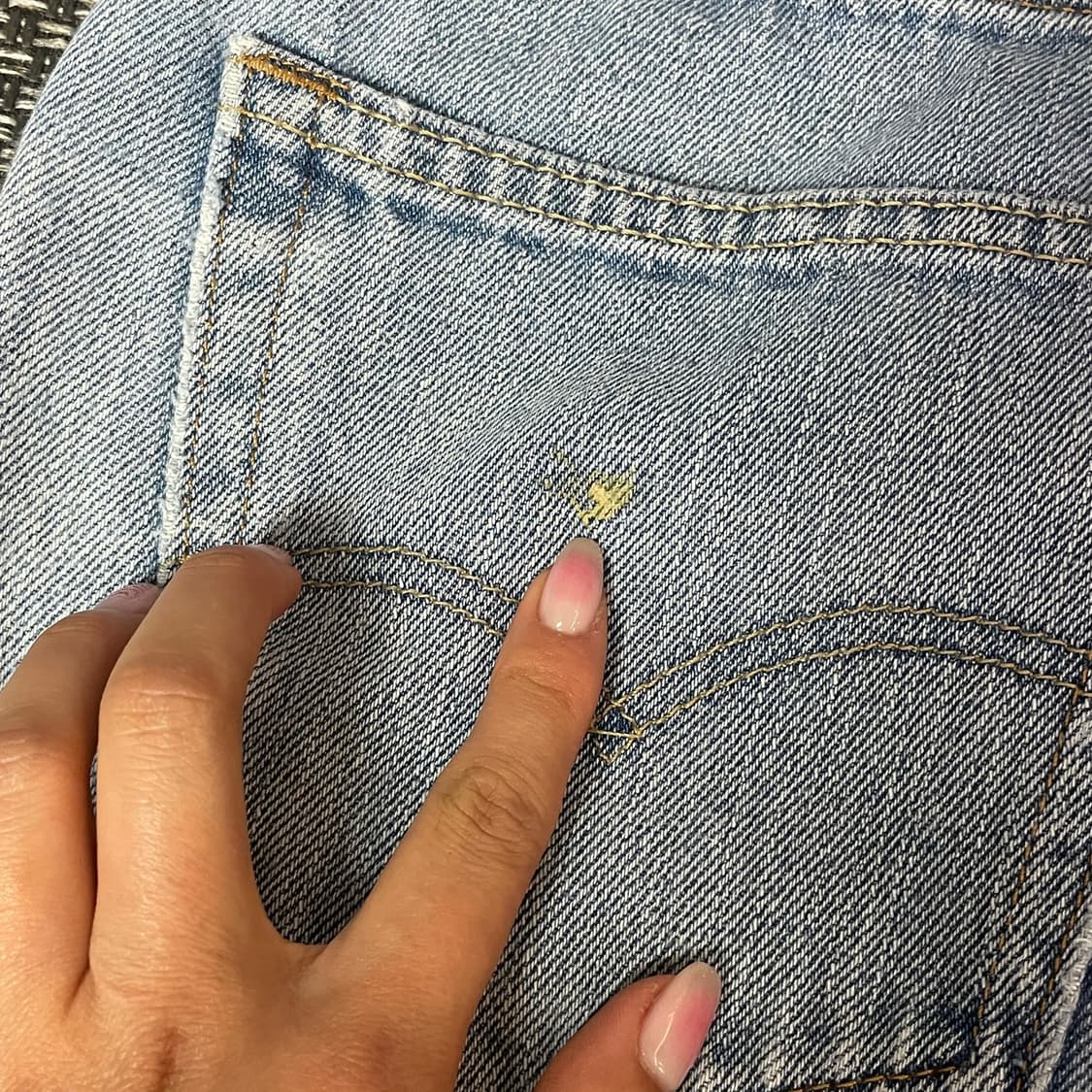 (32) 리바이스505 32x30 중청 데님 팬츠 상품이미지5