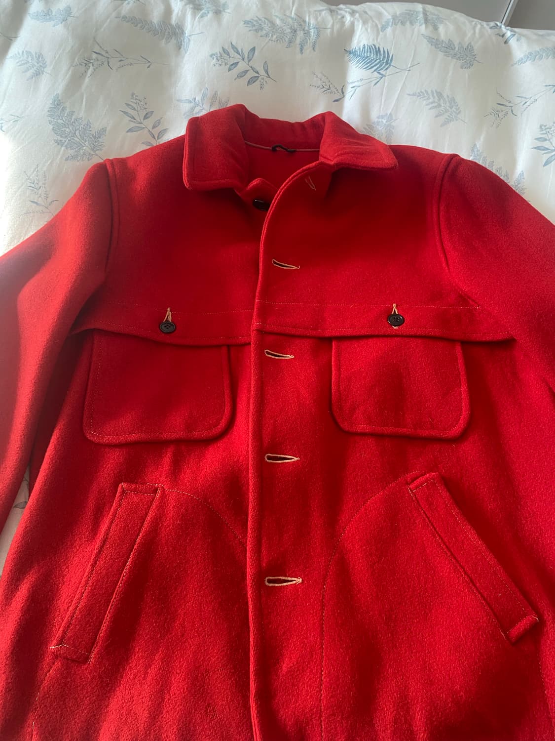 빈티지 울 헌탕자켓 판매합니다 상품이미지4