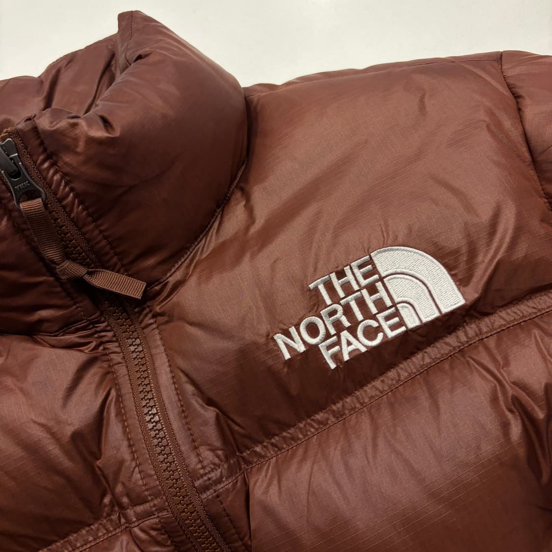 [S] 노스페이스 브라운 크롭 다운 숏패딩 눕시 C991 상품이미지4
