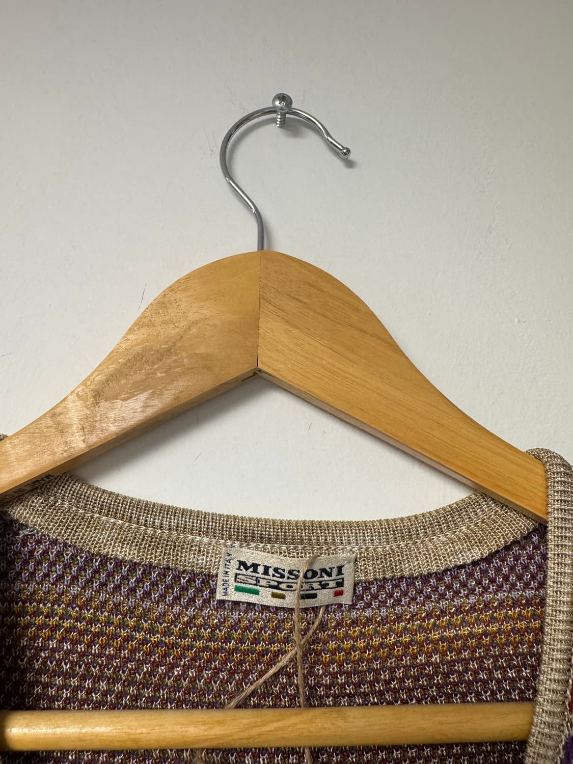 미쏘니 기하학 입체 멀티컬러 패턴 비스코스 가디건 니트 42 상품이미지3