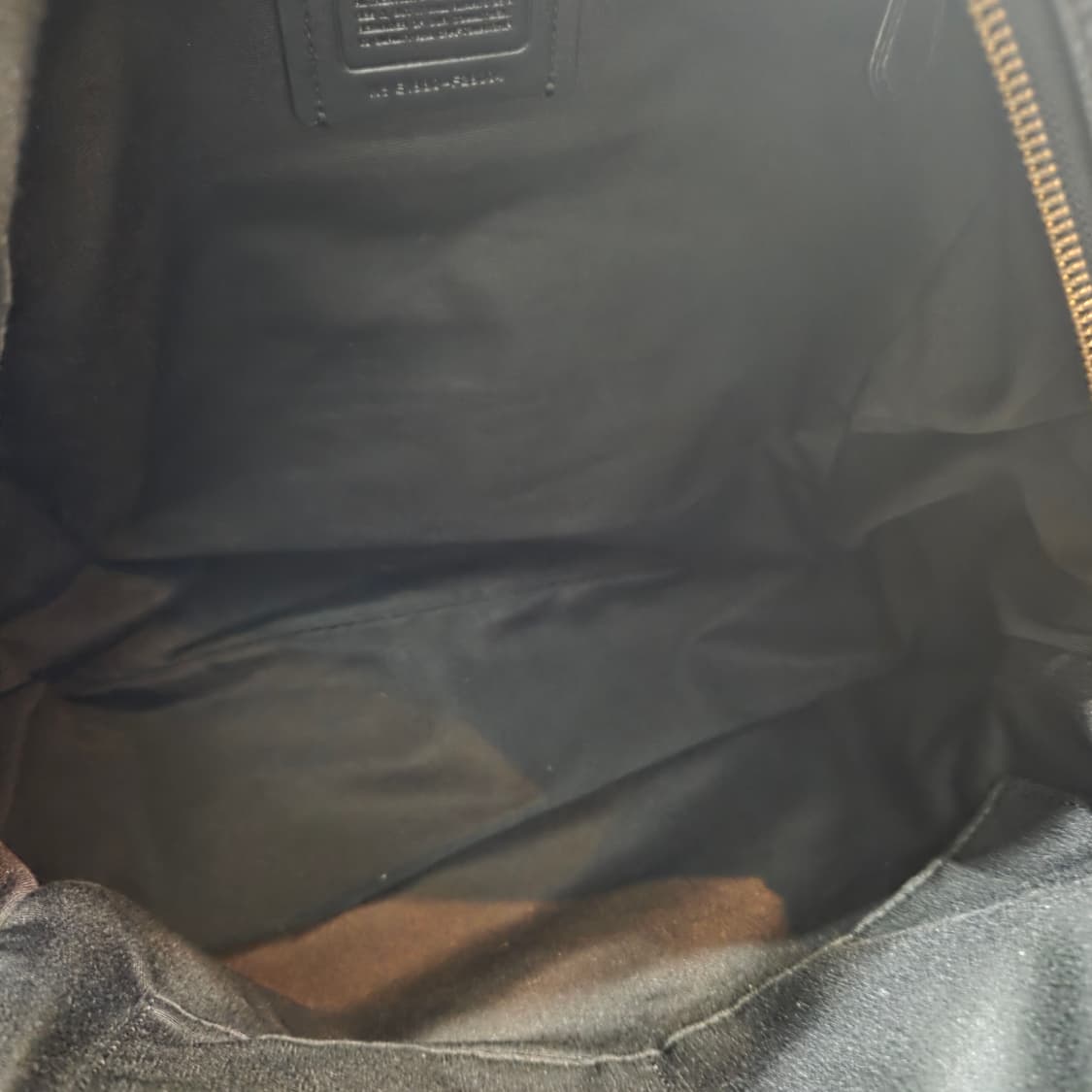 코치 블랙 가죽 백팩 상품이미지9