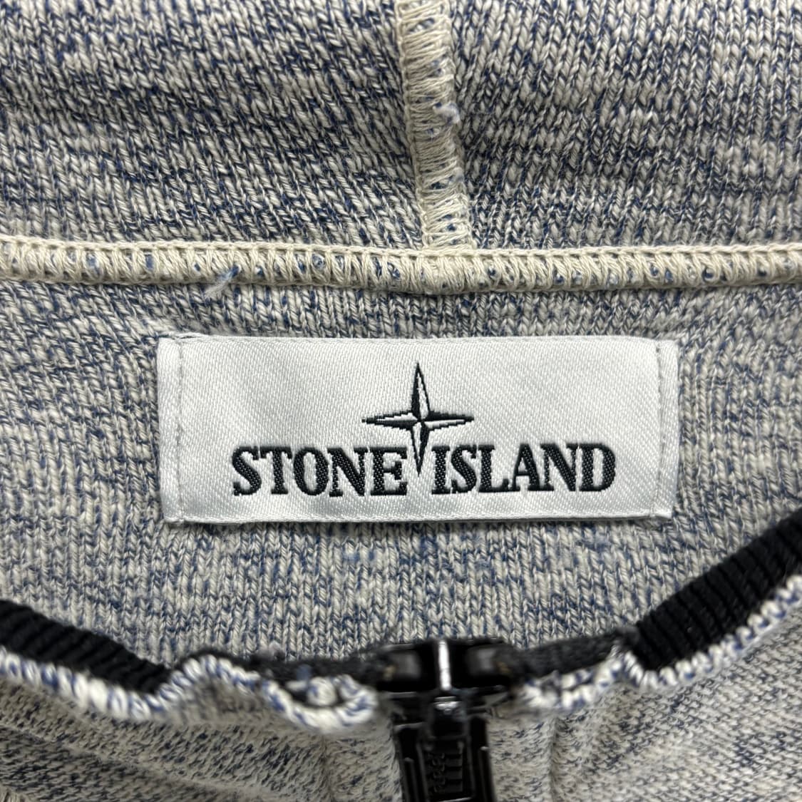 [L]스톤아일랜드 니트 후드집업 상품이미지3