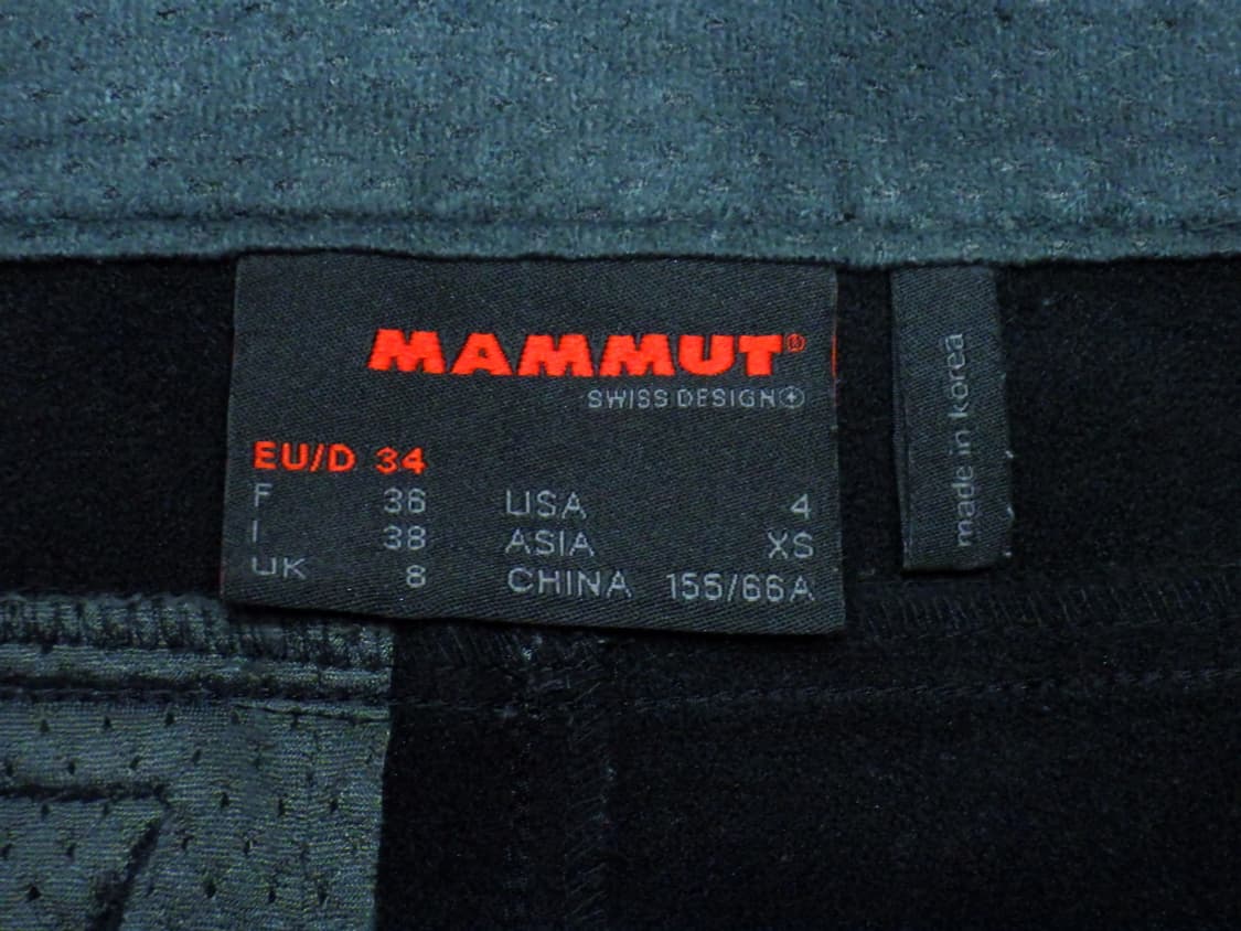 (34/XS) Mammut 마무트 여성 기모안감 Plano 팬츠 상품이미지8