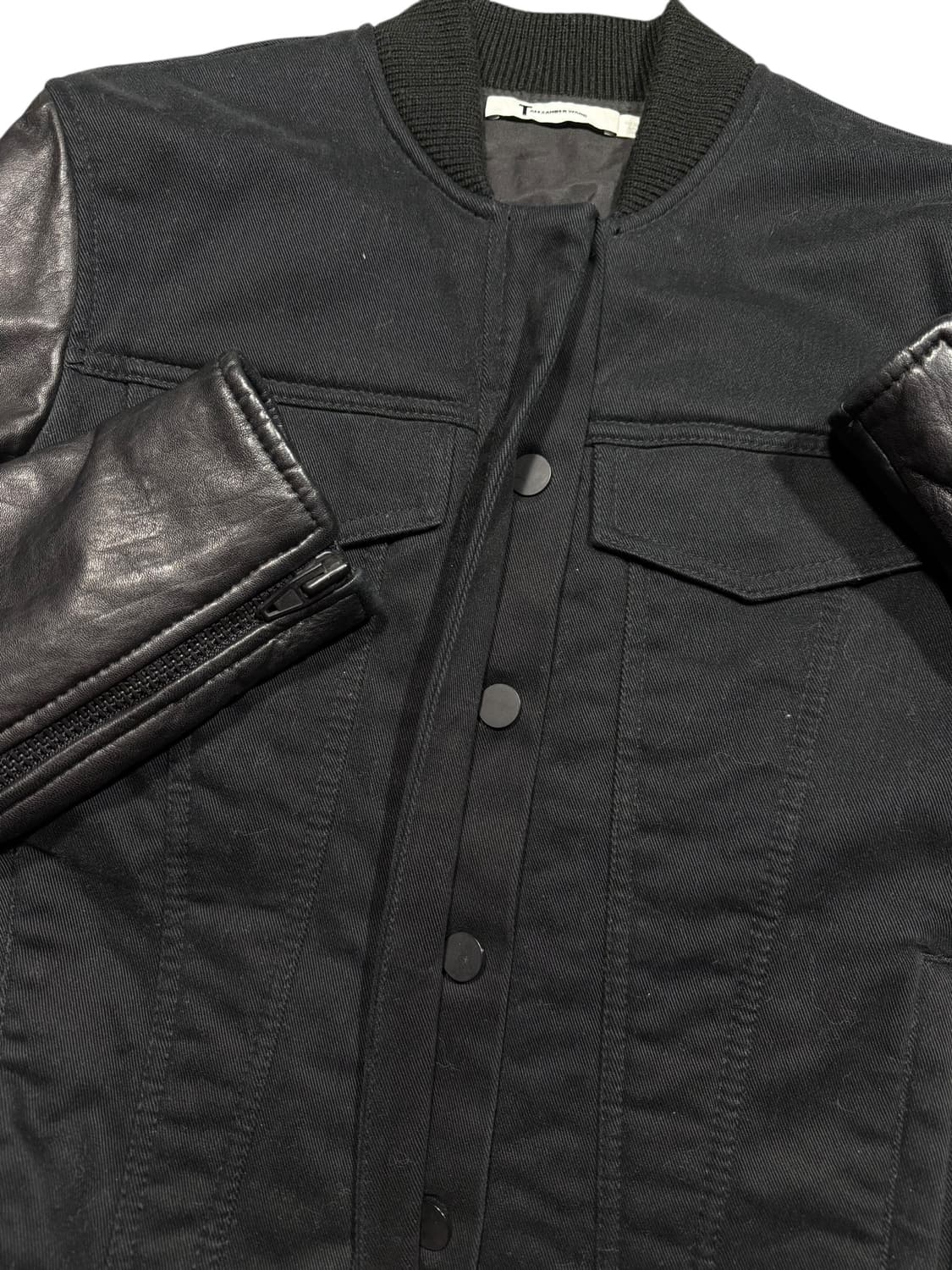 Alexander Wang 알렉산더 왕 레더 슬리브 자켓 상품이미지3