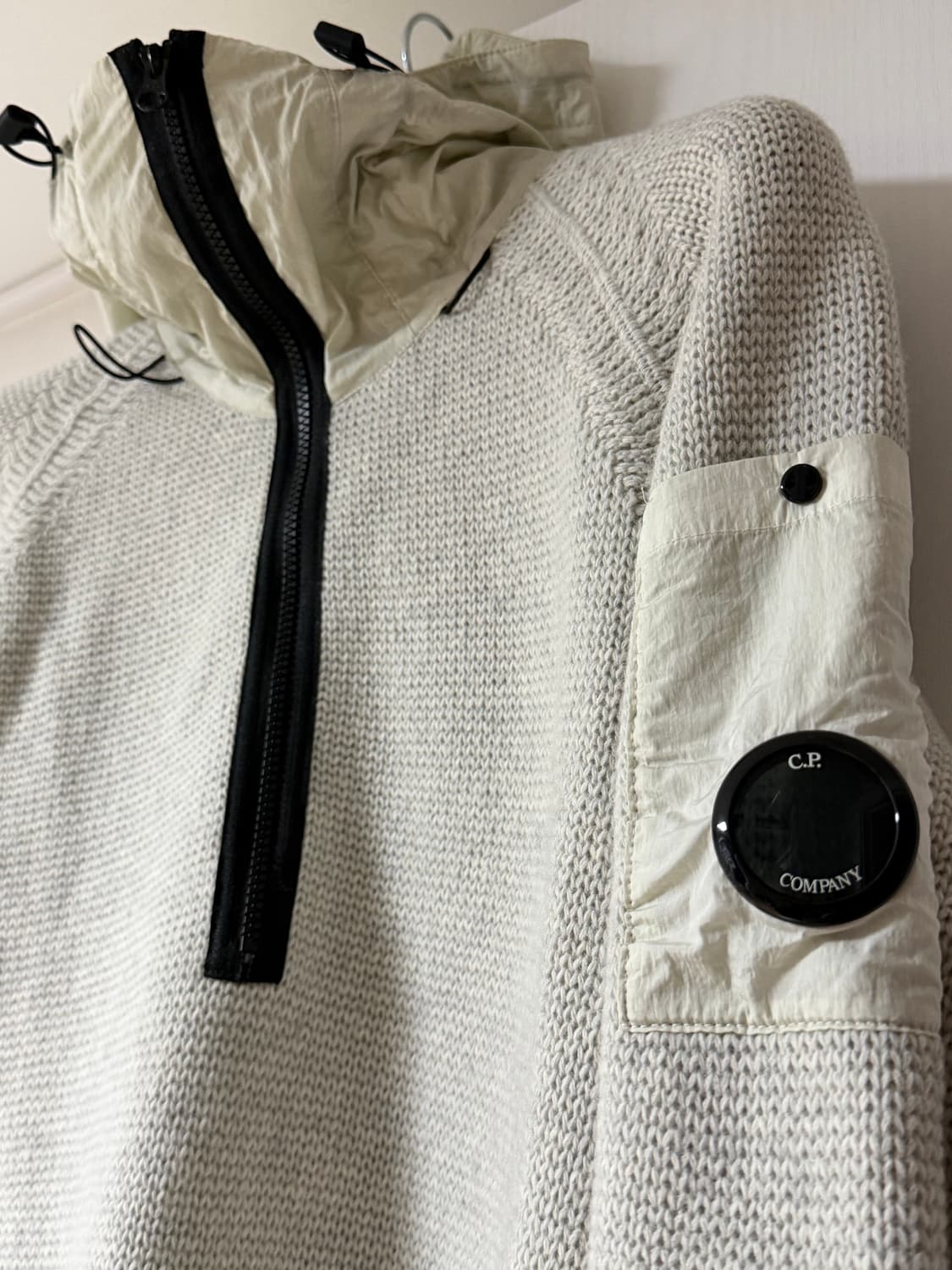 CP컴퍼니  아노락 니트 후드 해 상품이미지2