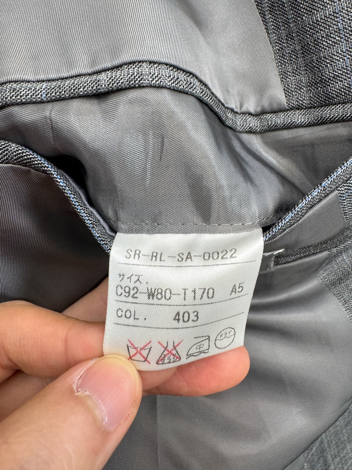 폴로랄프로렌 3 버튼 모던 체크 울 블레이저 상품이미지8