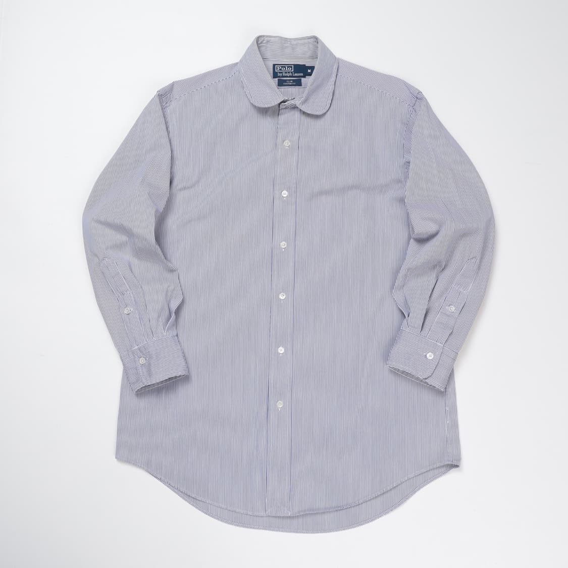 폴로 라운드넥 스트라이프 셔츠  상품이미지1
