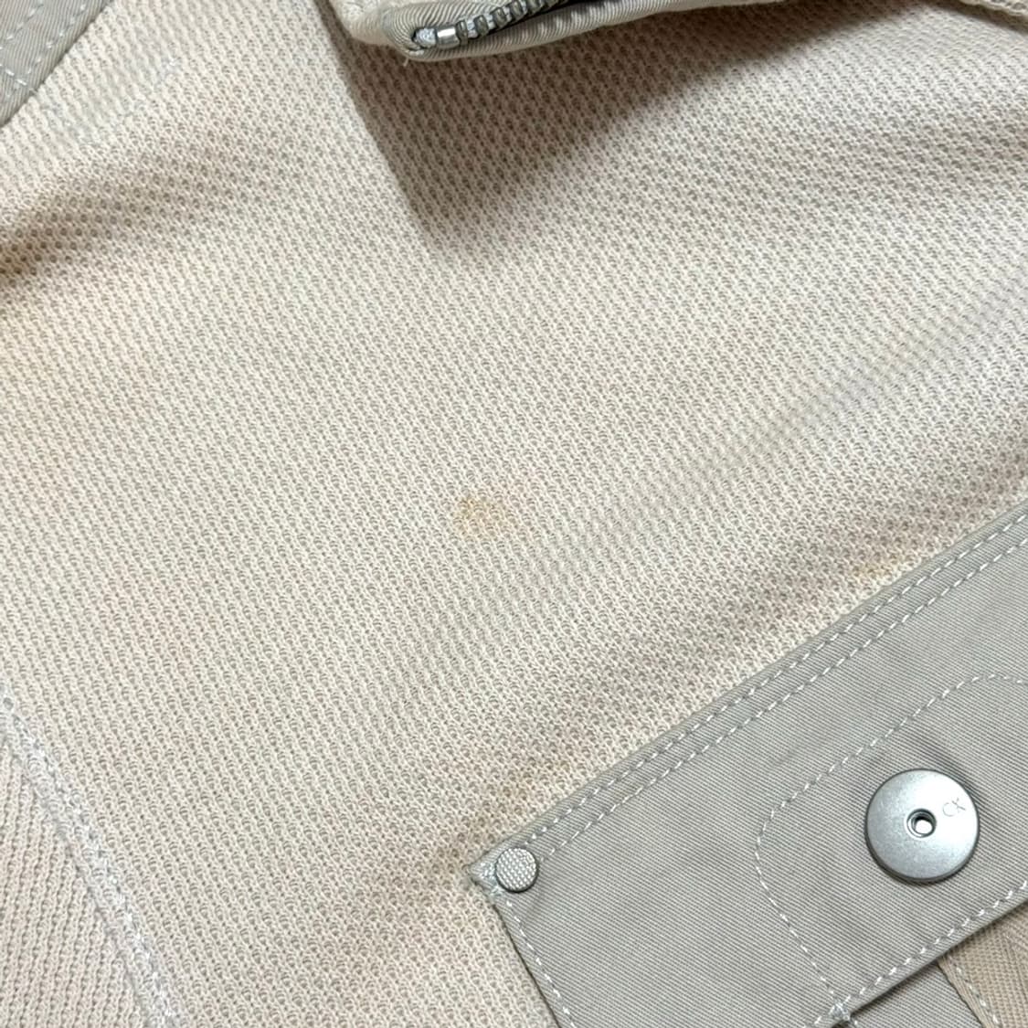 Calvin Klein 밀리터리 테크 무드 니트 집업 자켓 상품이미지6