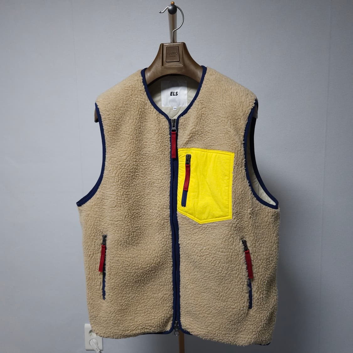 100 ) ELS 뽀글이 플리스 베스트 조끼 상품이미지1
