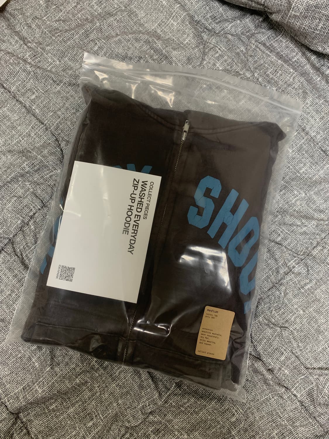 컬렉트피시스 집업 후드 M 상품이미지3