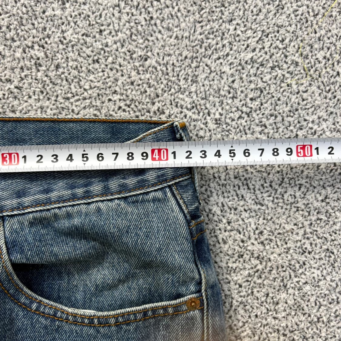 W33L30 리바이스 505 데님 청바지 0402J 상품이미지5